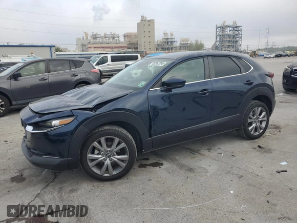 2022 Mazda CX-30 2.5 S Select Package with VIN 3MVDMBBL7NM457805, listed as a Copart auction lot 50367095 with 12,185 mi miles and Salvage Title. Bid and sale history available at carsss.com. Image 1.