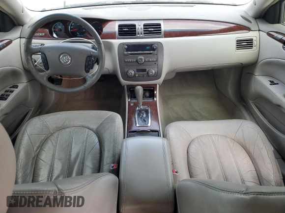 2010 Buick Lucerne CXL with VIN 1G4HC5E17AU102507, listed as a Copart auction lot 51135355 with 137,356 mi miles and Salvage Title. Bid and sale history available at DreamBid. Image 8.