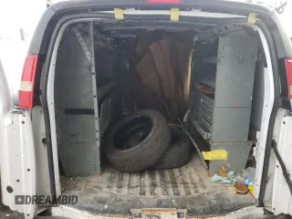 2013 Chevrolet Express Cargo z VIN 1GCZGTCG2D1192230, wystawiony jako Copart lot #73691204 z przebiegiem 170 078 mil mil oraz Szkoda całkowita • Salvage title. Historia ofert i sprzedaży dostępna na DreamBid. Obrazek 10.