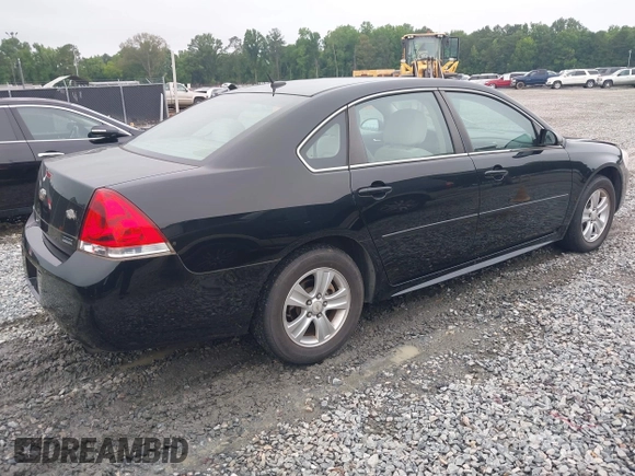 2012 Chevrolet Impala LS Fleet with VIN 2G1WF5E34C1283285, listed as a IAAI auction lot 42341829 with 168,584 mi miles and . Bid and sale history available at DreamBid. Image 4.