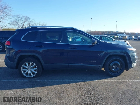 2016 Jeep Cherokee Limited with VIN 1C4PJMDS8GW118822, listed as a IAAI auction lot 41825379 with 106,566 mi miles and . Bid and sale history available at DreamBid. Image 13.