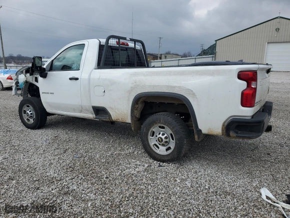 2022 Chevrolet Silverado 2500HD Work Truck with VIN 1GC0WLE70NF247383, listed as a Copart auction lot 45343125 with 73,428 mi miles and Salvage Title. Bid and sale history available at carsss.com. Image 2.