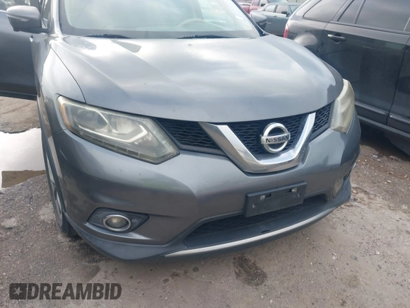 2015 Nissan Rogue SV with VIN 5N1AT2MV7FC758546, listed as a IAAI auction lot 41917021 with 155,696 mi miles. Bid and sale history available at carsss.com. Image 6.