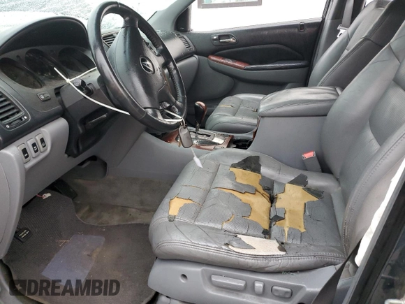 2004 Acura MDX Touring Pkg w/Navigation with VIN 2HNYD18824H555714, listed as a Copart auction lot 85464354 with 205,427 mi miles and Salvage Title. Bid and sale history available at carsss.com. Image 7.