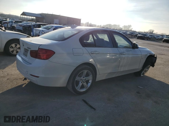 2013 BMW 3 Series 320i with VIN WBA3B1C50DF078329, listed as a Copart auction lot 85543174 with 207,120 mi miles and Salvage Title. Bid and sale history available at carsss.com. Image 3.