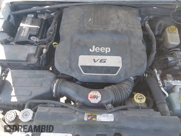 2014 Jeep Wrangler Sport with VIN 1C4AJWAG5EL176998, listed as a IAAI auction lot 40585450 with 114,432 mi miles and . Bid and sale history available at DreamBid. Image 10.