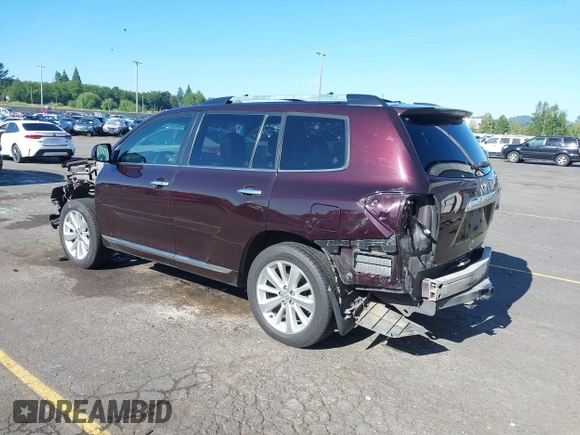 2013 Toyota Highlander Limited with VIN JTEDC3EH1D2011037, listed as a IAAI auction lot 42384576 with 334,621 mi miles and . Bid and sale history available at DreamBid. Image 3.