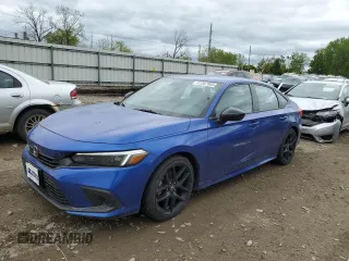 2023 Honda Civic Sport with VIN 2HGFE2F50PH541521, listed as a Copart auction lot 51367805 with 31,394 mi miles and Salvage title. Bid and sale history available at DreamBid. Image 1.