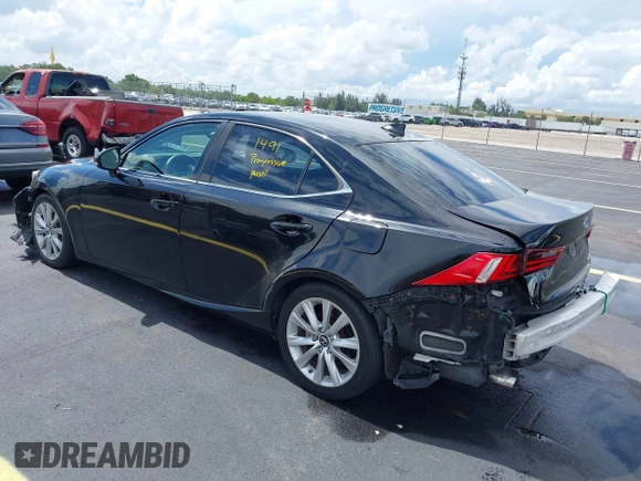 2015 Lexus IS 250 with VIN JTHBF1D28F5069294, listed as a IAAI auction lot 42603681 with 179,102 mi miles and . Bid and sale history available at DreamBid. Image 3.