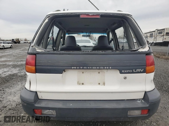 1992 Mitsubishi Expo LRV with VIN JA3CV20D6NZ037021, listed as a Copart auction lot 49648375 with 111,212 mi miles and Salvage Title. Bid and sale history available at DreamBid. Image 6.