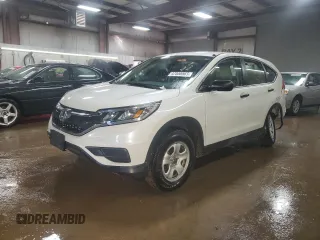 2015 Honda CR-V LX with VIN 5J6RM4H35FL064991, listed as a Copart auction lot 47058565 with 65,948 mi miles and Salvage Title. Bid and sale history available at DreamBid. Image 1.