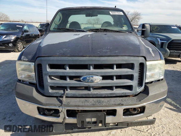 2006 Ford F-350 XL with VIN 1FTWX31PX6EC36976, listed as a Copart auction lot 88891835 with 100,628 mi miles and Salvage title. Bid and sale history available at DreamBid. Image 5.