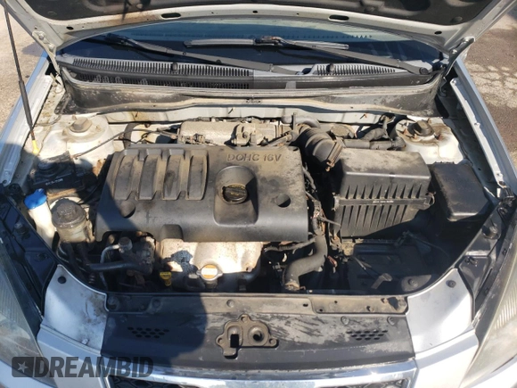 2011 Kia Rio with VIN KNADH4B32B6915275, listed as a Copart auction lot 71546484 with 297,998 mi miles and Salvage Title. Bid and sale history available at DreamBid. Image 11.