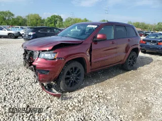 2017 Jeep Grand Cherokee Altitude z VIN 1C4RJFAG2HC767233, wystawiony jako Copart lot #56293715 z przebiegiem 66 610 mil mil oraz Szkoda całkowita • Salvage title. Historia ofert i sprzedaży dostępna na DreamBid. Obrazek 1.