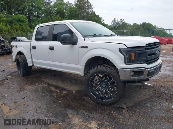 2019 Ford F-150 XL with VIN 1FTEW1EB2KKD98999, listed as a IAAI auction lot 42182839 with 162,098 mi miles and . Bid and sale history available at DreamBid. Image 1.