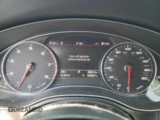 2015 Audi A6 Premium Plus with VIN WAUGFAFC2FN037063, listed as a Copart auction lot 58071405 with 150,007 mi miles and Salvage title. Bid and sale history available at DreamBid. Image 9.