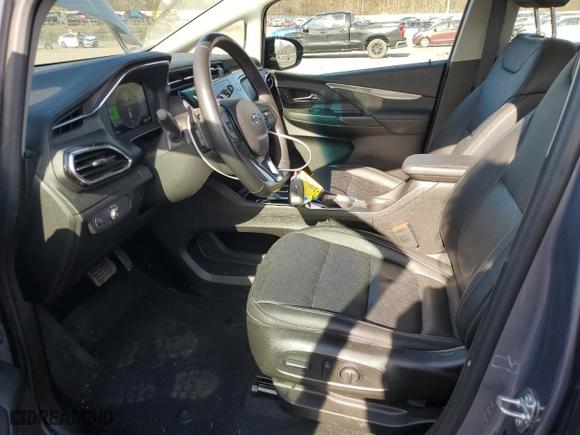 2023 Chevrolet Bolt EV 2LT with VIN 1G1FX6S0XP4203186, listed as a Copart auction lot 53692645 with 15,989 mi miles and Salvage Title. Bid and sale history available at carsss.com. Image 7.