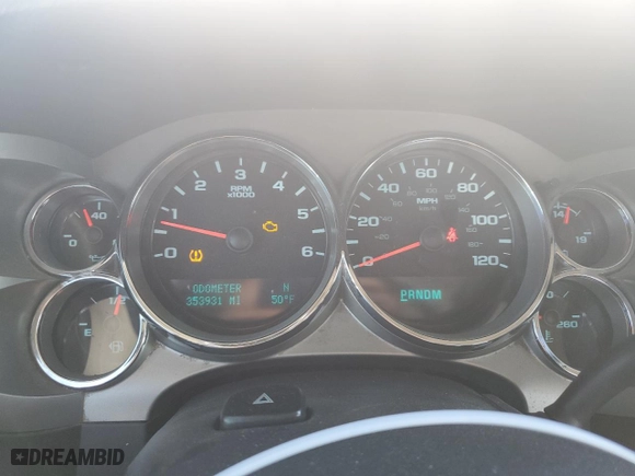 2011 Chevrolet Silverado 1500 LT with VIN 1GCRCSE0XBZ239721, listed as a Copart auction lot 47461575 with 353,931 mi miles and Salvage Title. Bid and sale history available at carsss.com. Image 9.