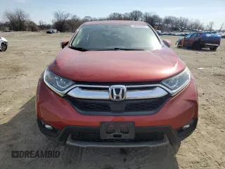 2018 Honda CR-V EX with VIN 2HKRW2H56JH640591, listed as a Copart auction lot 48599405 with 78,561 mi miles and Salvage Title. Bid and sale history available at DreamBid. Image 5.