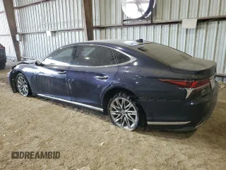 2019 Lexus LS with VIN JTHB51FF0K5007269, listed as a Copart auction lot 75622894 with 87,410 mi miles and Salvage Title. Bid and sale history available at carsss.com. Image 2.