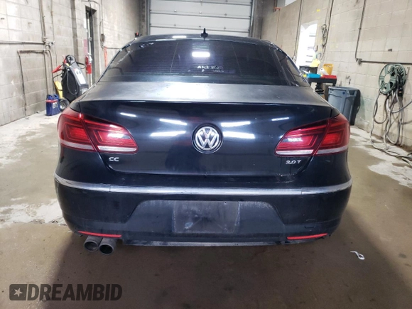2014 Volkswagen CC R-Line with VIN WVWBP7AN7EE502537, listed as a Copart auction lot 54097165 with 120,644 mi miles and Clean title. Bid and sale history available at DreamBid. Image 6.