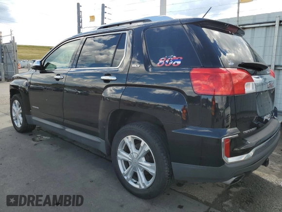 2017 GMC Terrain SLT with VIN 2GKFLUEK0H6116521, listed as a Copart auction lot 60702024 with 114,584 mi miles and Salvage Title. Bid and sale history available at carsss.com. Image 2.