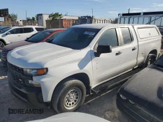2019 Chevrolet Silverado 1500 Work Truck with VIN 1GCRYAEH7KZ194173, listed as a Copart auction lot 45915055 with 162,726 mi miles and Clean Title. Bid and sale history available at DreamBid. Image 1.