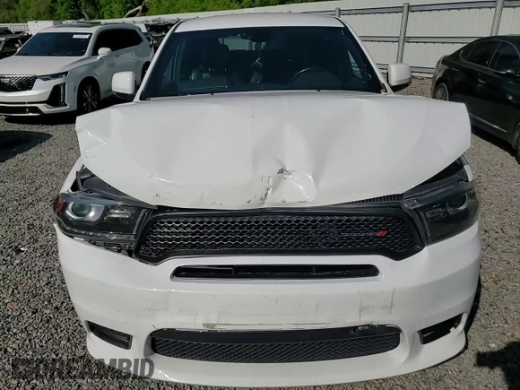 2019 Dodge Durango GT Plus with VIN 1C4RDHDG5KC549664, listed as a Copart auction lot 51383395 with 104,278 mi miles and Non Repairable. Bid and sale history available at carsss.com. Image 12.