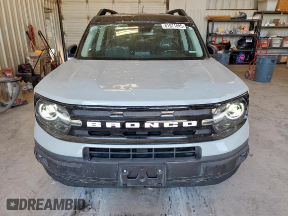 2024 Ford Bronco Sport Outer Banks with VIN 3FMCR9C60RRF18299, listed as a Copart auction lot 61671845 with 7,592 mi miles and Clean title. Bid and sale history available at DreamBid. Image 5.