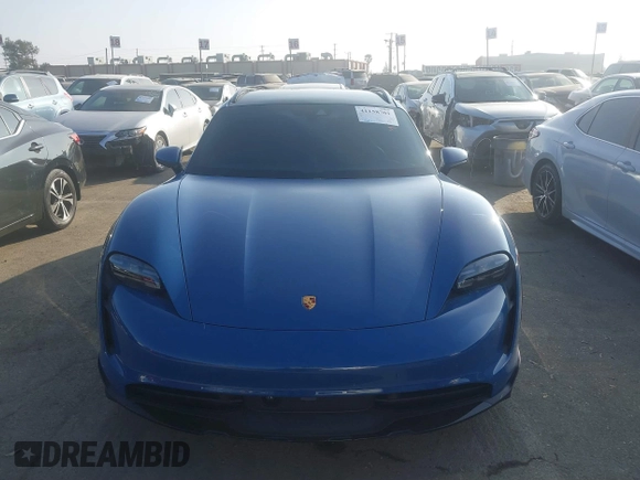 2024 Porsche Taycan 4 with VIN WP0BA2Y15RSA60181, listed as a IAAI auction lot 41158701 with 10,625 mi miles and . Bid and sale history available at DreamBid. Image 12.