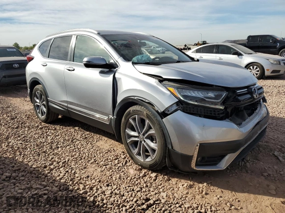 2020 Honda CR-V Touring with VIN 7FARW1H95LE008314, listed as a Copart auction lot 82454314 with 64,444 mi miles and Salvage Title. Bid and sale history available at carsss.com. Image 4.