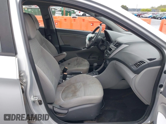 2015 Hyundai Accent GLS with VIN KMHCT4AE4FU866528, listed as a IAAI auction lot 42011261 with 186,368 mi miles and . Bid and sale history available at DreamBid. Image 5.