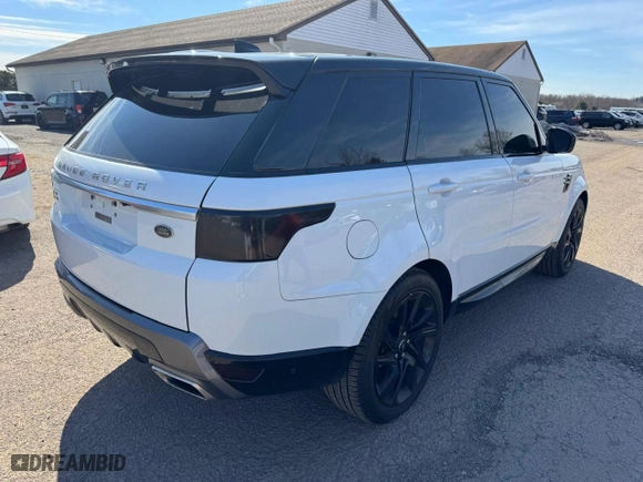 2019 Land Rover Range Rover Sport HSE with VIN SALWR2RV6KA820728, listed as a Copart auction lot 49215355 with 172,082 mi miles and Clean Title. Bid and sale history available at carsss.com. Image 3.