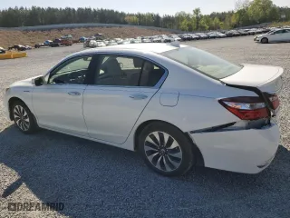 2017 Honda Accord Hybrid EX-L with VIN JHMCR6F54HC019958, listed as a Copart auction lot 51985465 with 49,079 mi miles and Salvage Title. Bid and sale history available at carsss.com. Image 2.
