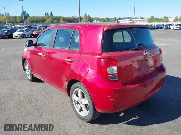 2008 Scion xD with VIN JTKKU10408J027767, listed as a IAAI auction lot 42057994 with 207,212 mi miles. Bid and sale history available at carsss.com. Image 3.