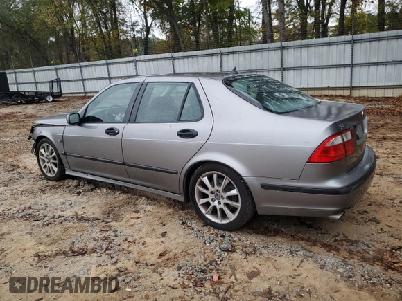 2002 Saab 9-5 Aero with VIN YS3EH49G723038339, listed as a Copart auction lot 81372184 with 182,664 mi miles and Salvage Title. Bid and sale history available at carsss.com. Image 2.