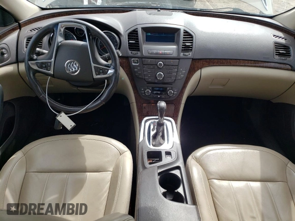2012 Buick Regal Premium 1 with VIN 2G4GS5EK2C9142548, listed as a Copart auction lot 46497415 with 139,197 mi miles and Salvage title. Bid and sale history available at DreamBid. Image 8.