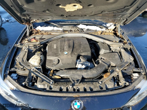 2015 BMW 4 Series 435i xDrive with VIN WBA3T7C5XF5A36570, listed as a Copart auction lot 81965803 with 55,159 mi miles. Bid and sale history available at carsss.com. Image 11.