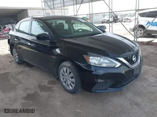 2019 Nissan Sentra S with VIN 3N1AB7AP6KY217342, listed as a IAAI auction lot 41712123 with 107,886 mi miles. Bid and sale history available at carsss.com. Image 1.