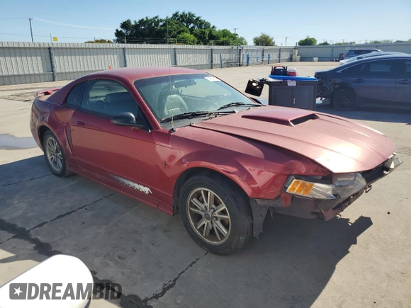 2003 Ford Mustang Standard with VIN 1FAFP40423F429146, listed as a Copart auction lot 54123015 with 0 mi miles and Clean Title. Bid and sale history available at carsss.com. Image 4.