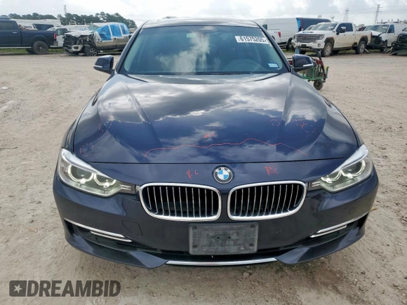 2013 BMW 3 Series 328i with VIN WBA3A5C56DF357066, listed as a Copart auction lot 61575205 with 196,818 mi miles and Salvage title. Bid and sale history available at DreamBid. Image 5.