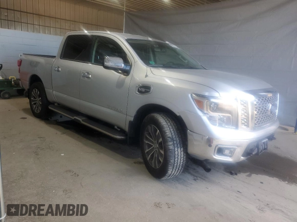 2017 Nissan Titan Platinum Reserve с VIN 1N6AA1E51HN556096, выставлен на аукционе Copart как лот 50361405 с пробегом 95 987 миль миль и Списание • Salvage title. История ставок и продаж доступна на DreamBid. Изображение 4.