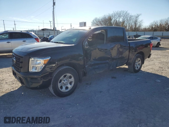 2021 Nissan Titan S with VIN 1N6AA1EC6MN529887, listed as a Copart auction lot 41435545 with 65,479 mi miles and Salvage title. Bid and sale history available at DreamBid. Image 1.
