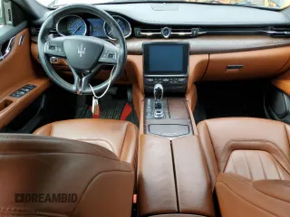 2018 Maserati Quattroporte S Q4 with VIN ZAM56YRAXJ1295100, listed as a Copart auction lot 42092804 with Not Provided miles. Bid and sale history available at carsss.com. Image 8.