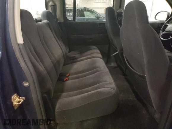 2002 Dodge Dakota SLT with VIN 1B7HG48N12S653207, listed as a Copart auction lot 86149264 with 215,021 mi miles and Salvage Title. Bid and sale history available at carsss.com. Image 10.