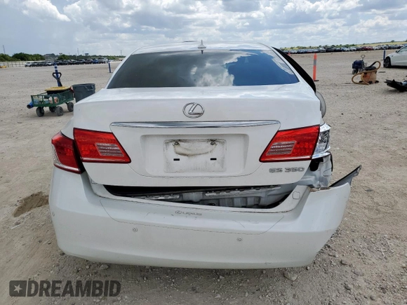2012 Lexus ES 330 with VIN JTHBK1EG3C2490827, listed as a Copart auction lot 62430405 with 110,944 mi miles and Salvage title. Bid and sale history available at DreamBid. Image 6.