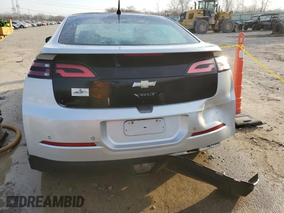 2012 Chevrolet Volt with VIN 1G1RD6E41CU113374, listed as a Copart auction lot 47123775 with 144,047 mi miles and Salvage Title. Bid and sale history available at carsss.com. Image 6.