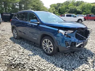 2020 GMC Terrain SLT z VIN 3GKALPEX0LL194034, wystawiony jako Copart lot #58690205 z przebiegiem 44 760 mil mil oraz Szkoda całkowita • Salvage title. Historia ofert i sprzedaży dostępna na DreamBid. Obrazek 4.