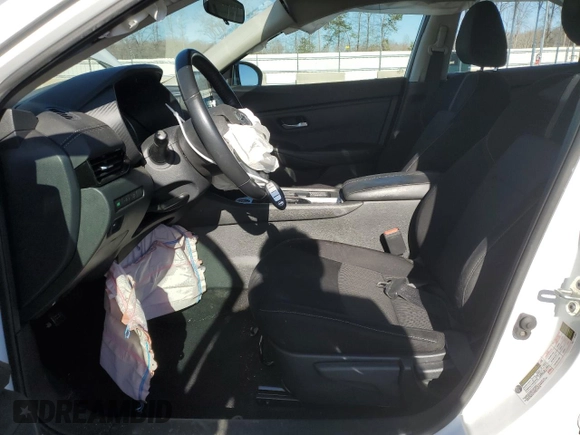 2022 Nissan Sentra SV with VIN 3N1AB8CV6NY206041, listed as a Copart auction lot 49298975 with 55,482 mi miles and Salvage Title. Bid and sale history available at carsss.com. Image 7.