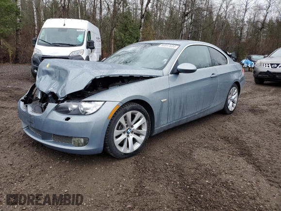 2007 BMW 3 Series 335i with VIN WBAWB73587P036795, listed as a Copart auction lot 80897634 with Not Provided miles and Salvage Title. Bid and sale history available at carsss.com. Image 1.